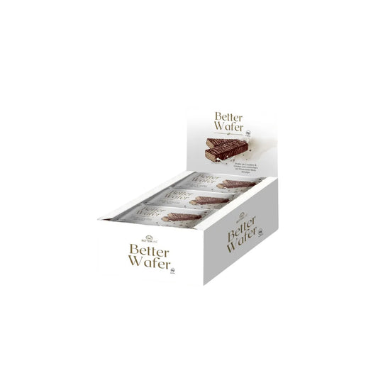 Better Wafe Proteica Cookies & Cream - Caixa com 12 un